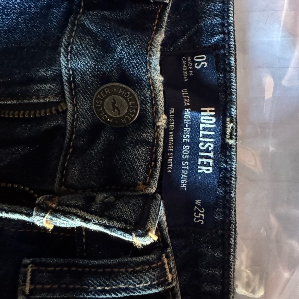 Hollister Blue Straight Jeans Classic Style